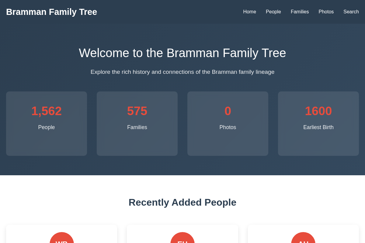 Family Tree preview