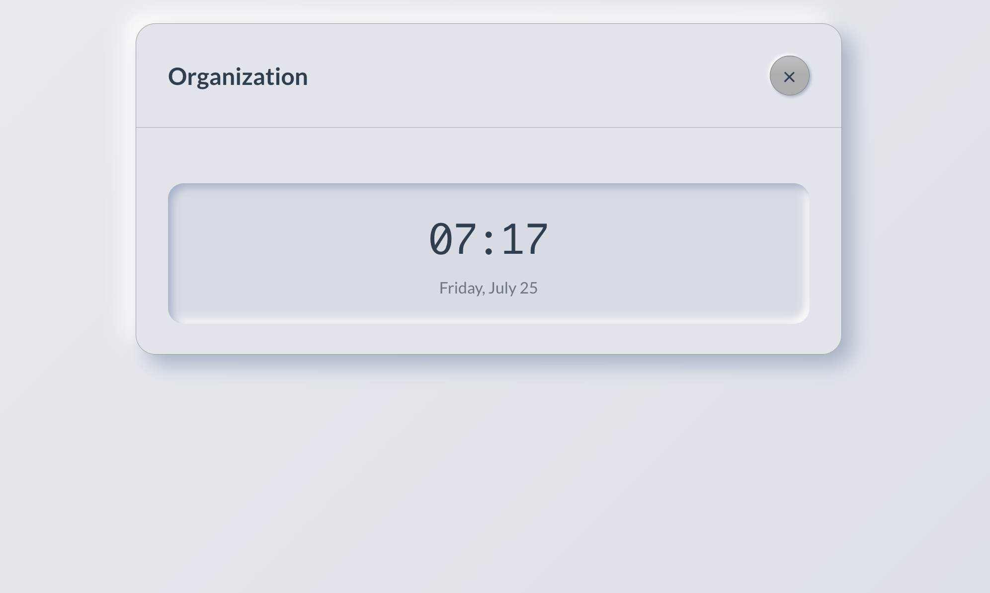 GraySpace Interface preview