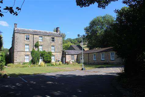 Huntbridge Hall, a stone building in Matlock, Derbyshire