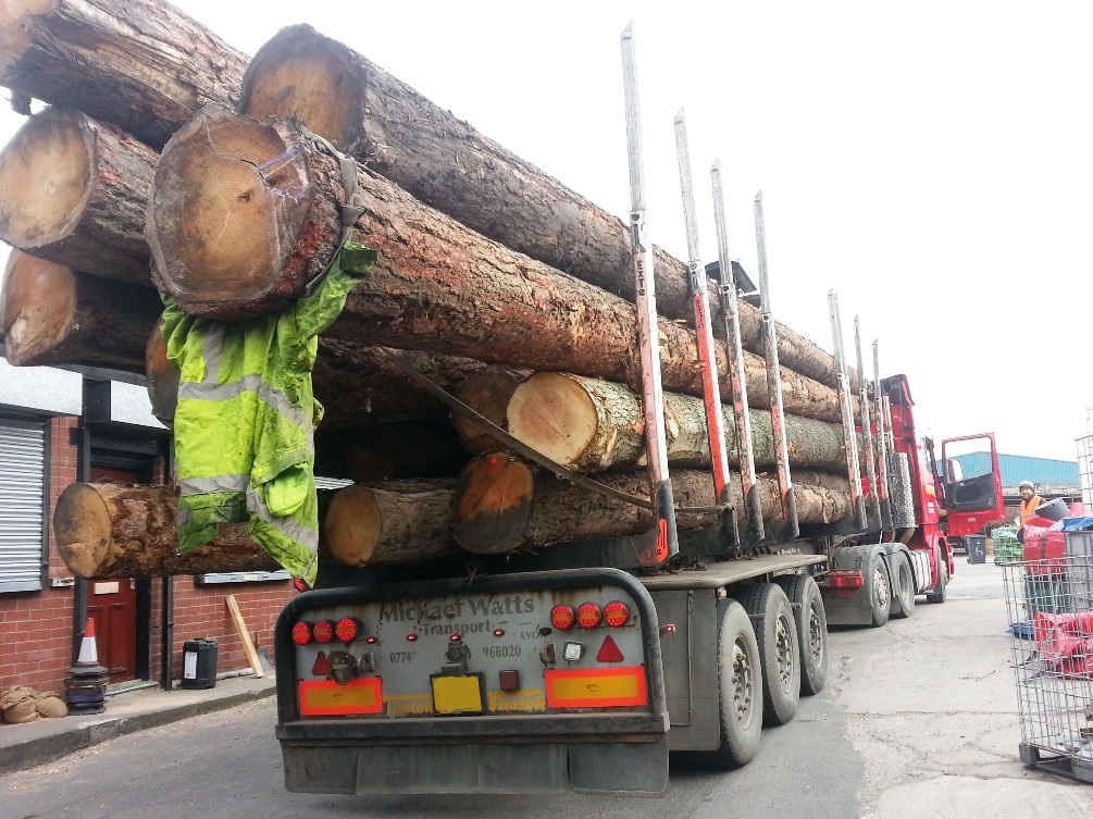 Local timber delivery